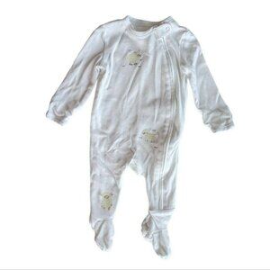 Pottery Barn Kids Embroidered Lamb Sleeper